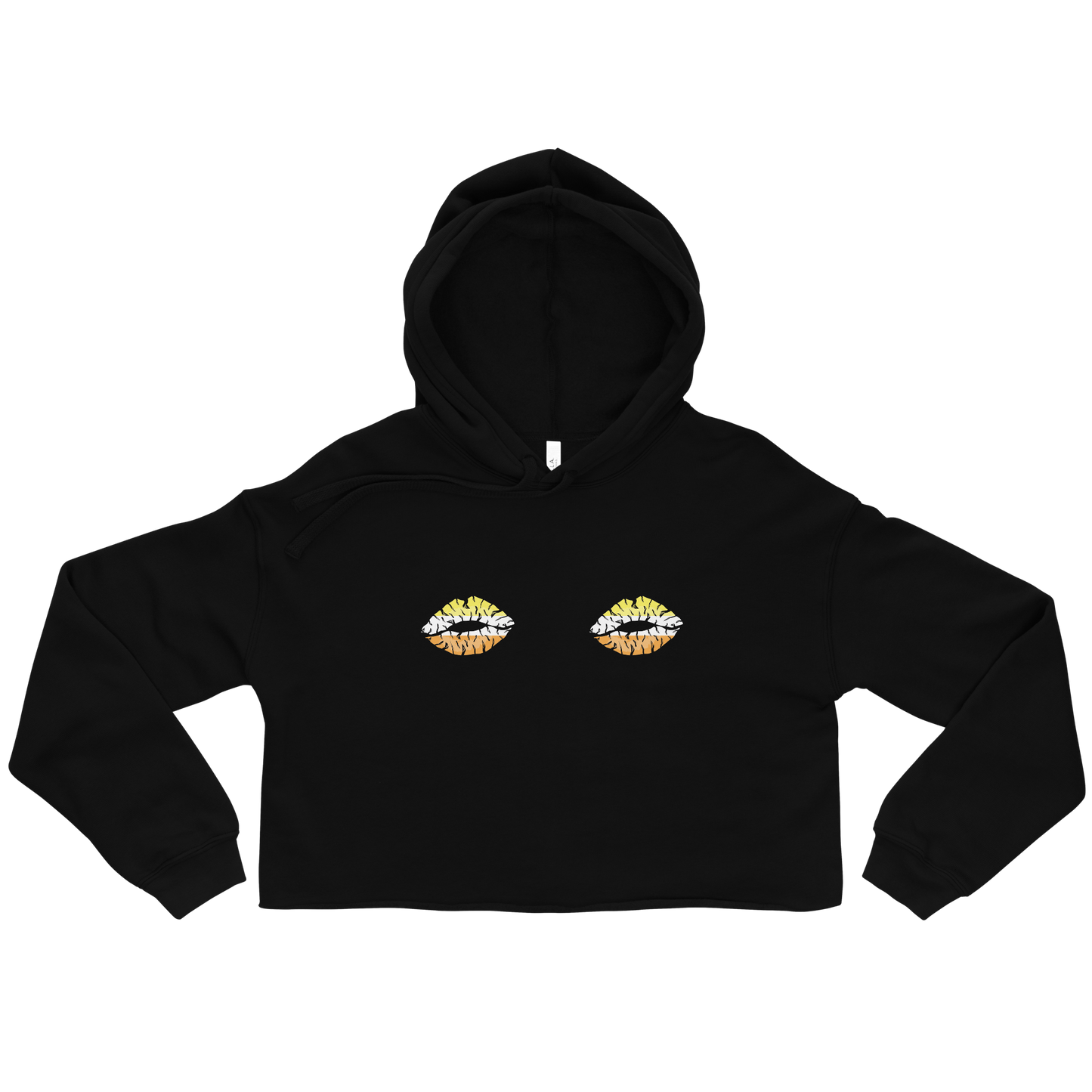 Maverique Boob Kisses Crop Hoodie