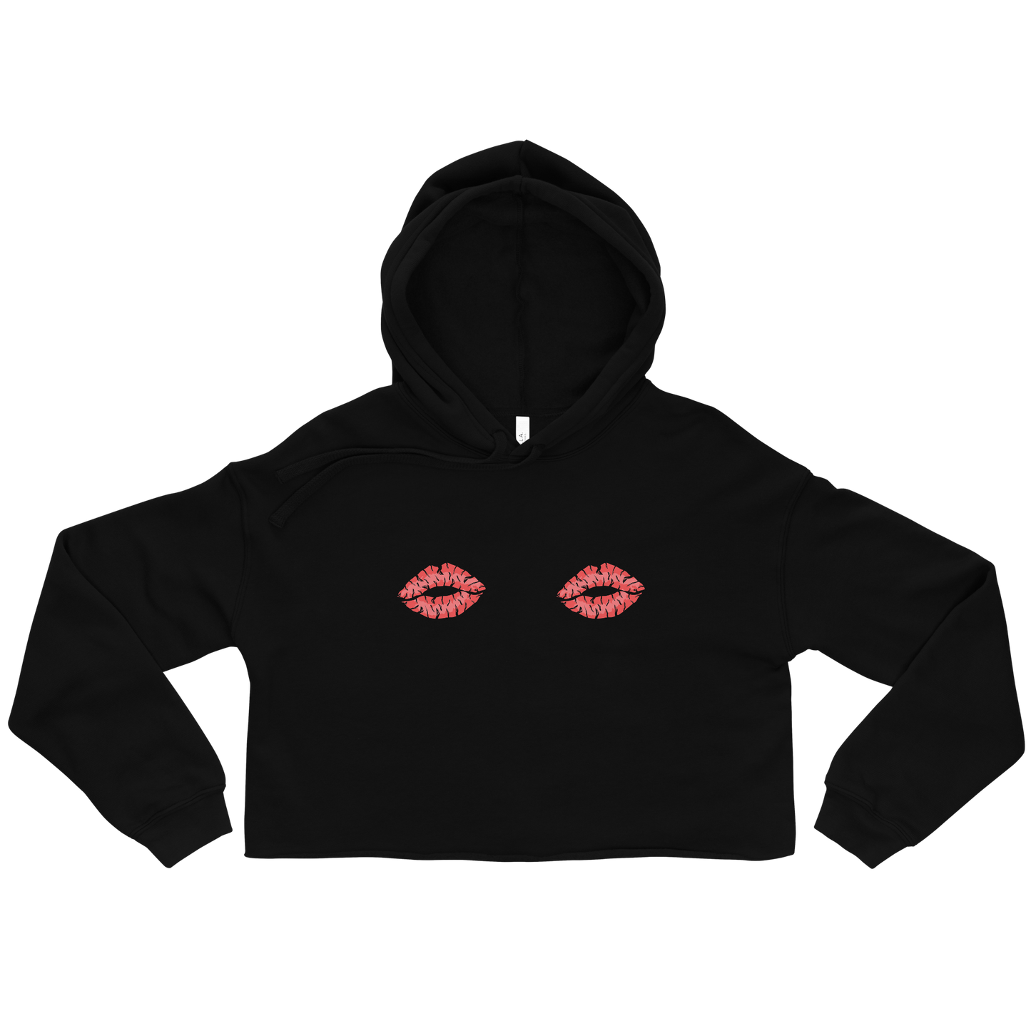 Boob Kisses Crop Hoodie