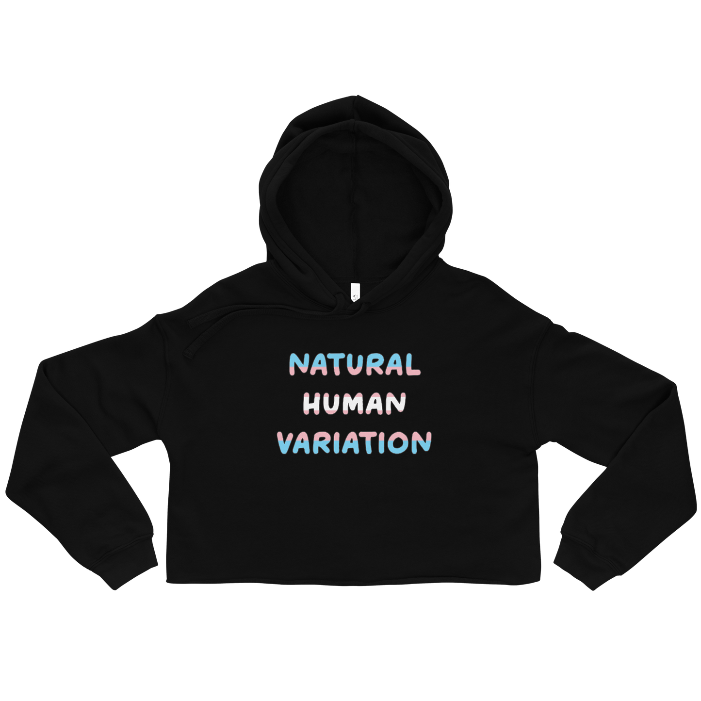 Natural Human Variation Crop Hoodie