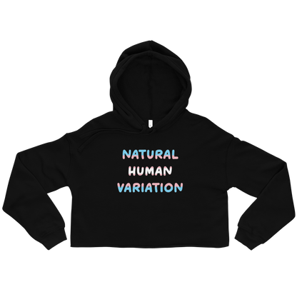 Natural Human Variation Crop Hoodie