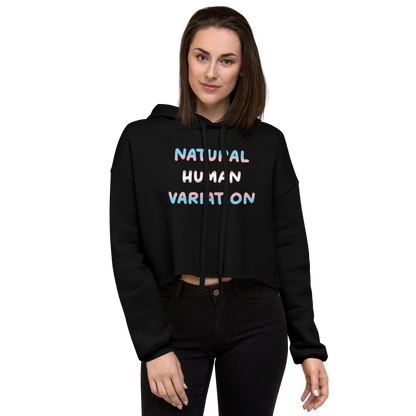 Natural Human Variation Crop Hoodie