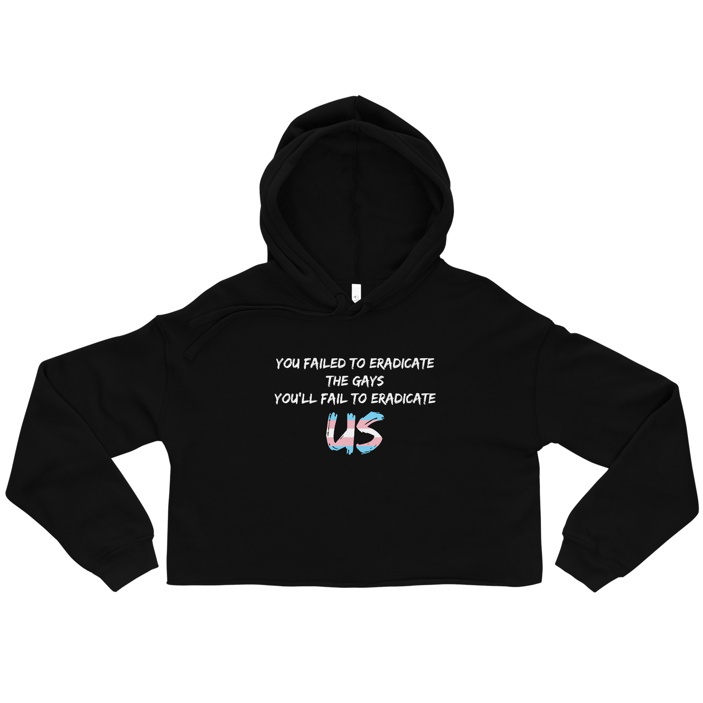 Fail To Eradicate Us Crop Hoodie