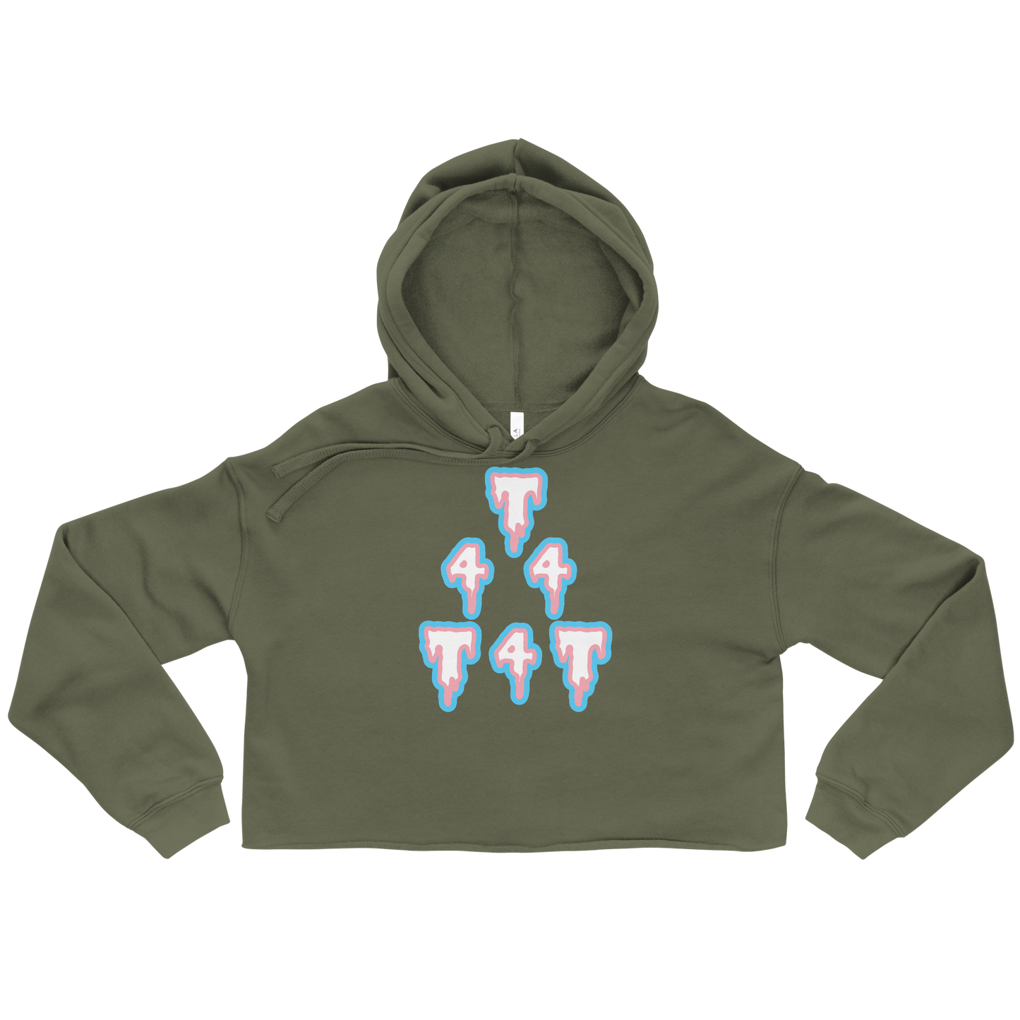 T4T Triad Crop Hoodie