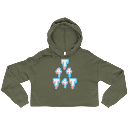 T4T Triad Crop Hoodie