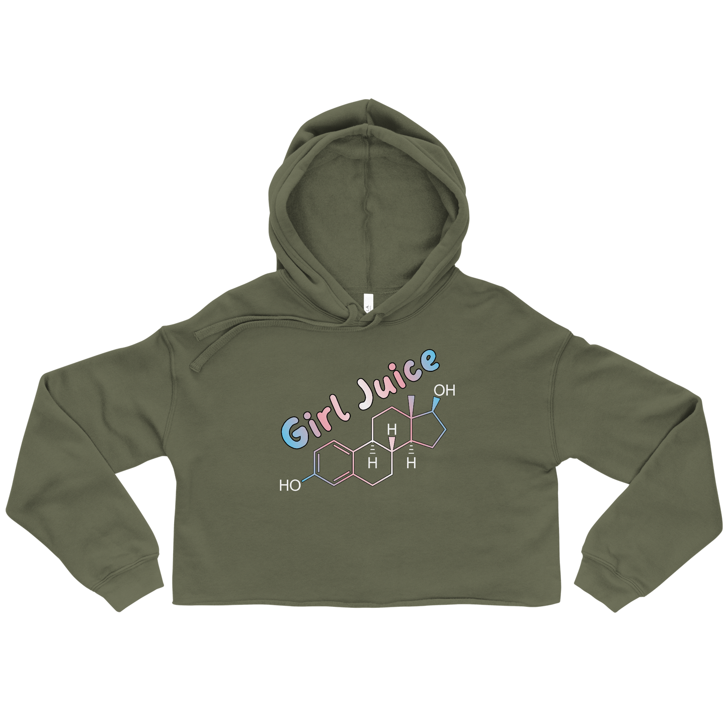 Girl Juice Crop Hoodie