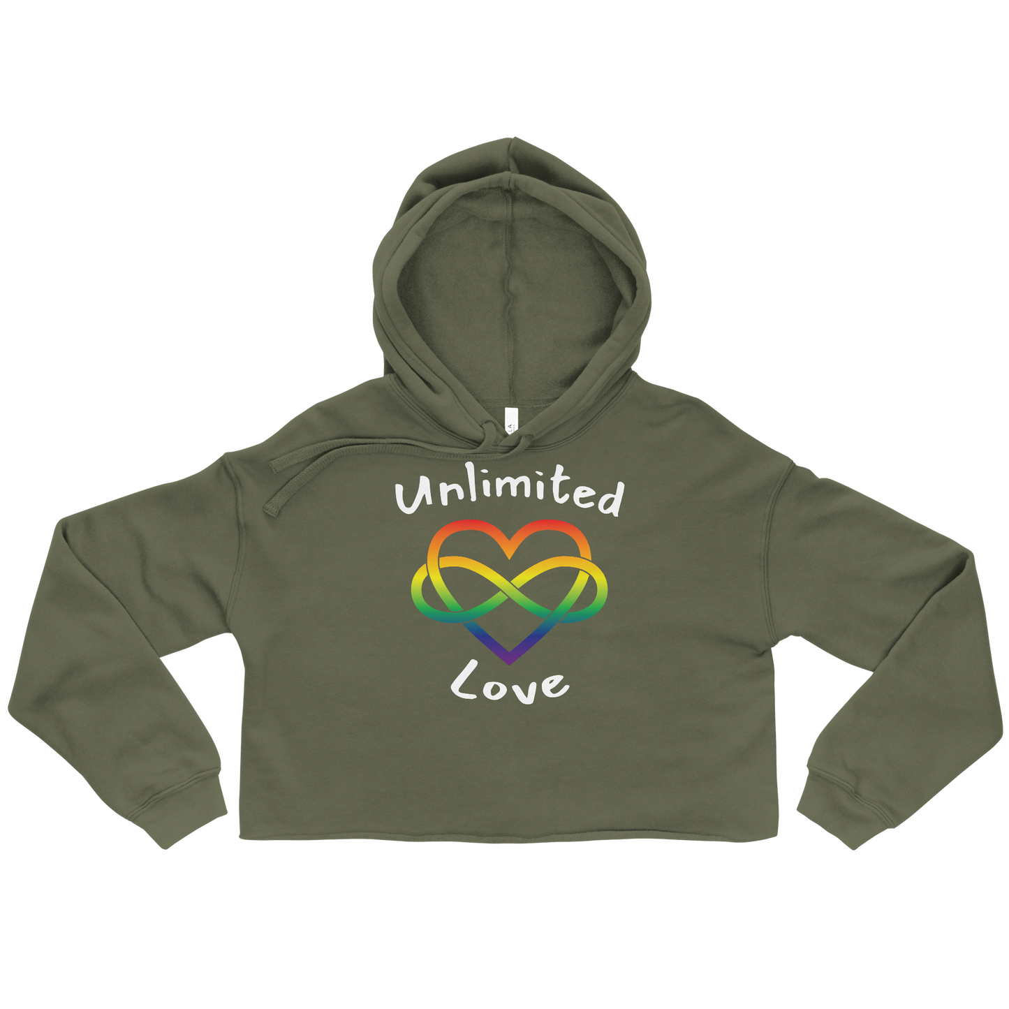 Unlimited Love Crop Hoodie