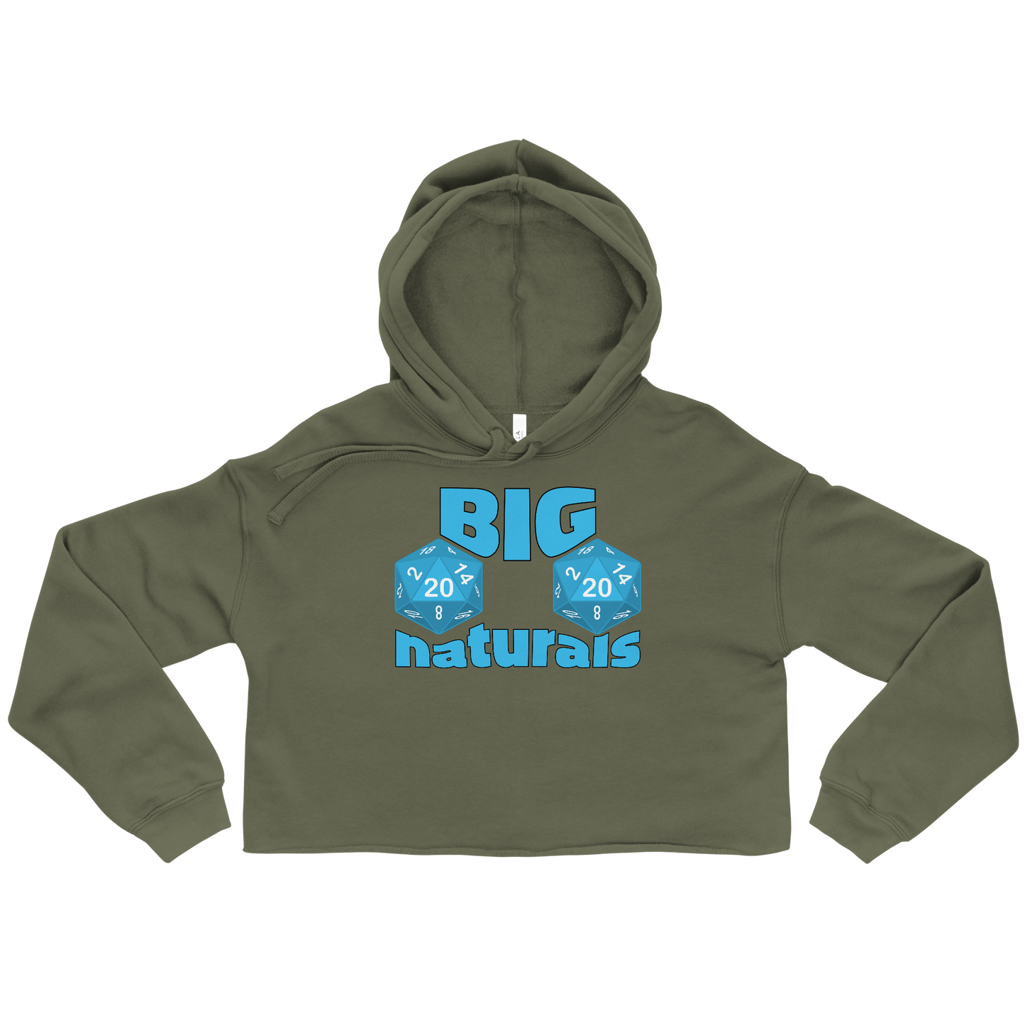 Big Naturals Crop Hoodie