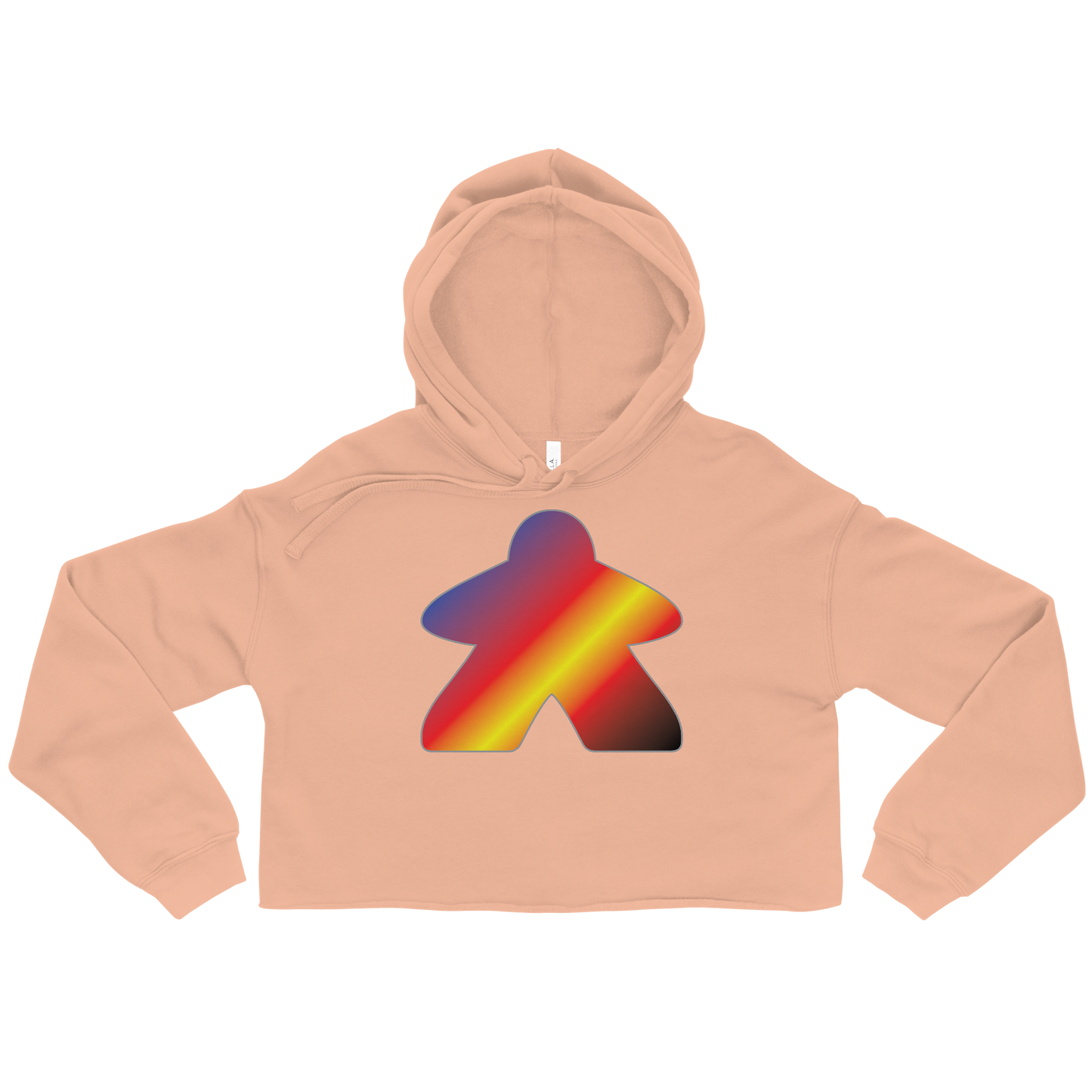 Queerple - Polyamory Pride Crop Hoodie