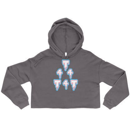 T4T Triad Crop Hoodie