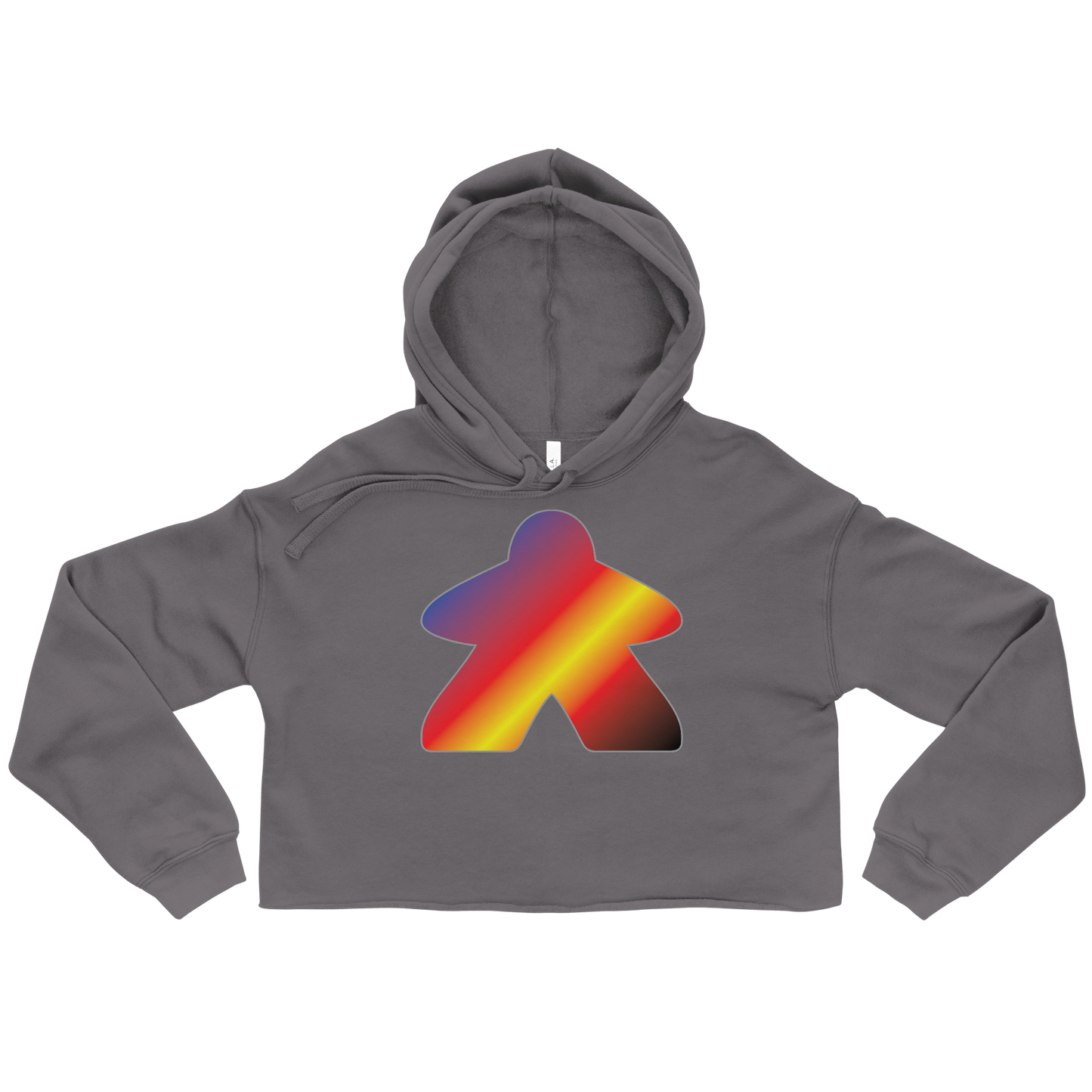 Queerple - Polyamory Pride Crop Hoodie