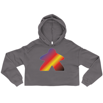 Queerple - Polyamory Pride Crop Hoodie