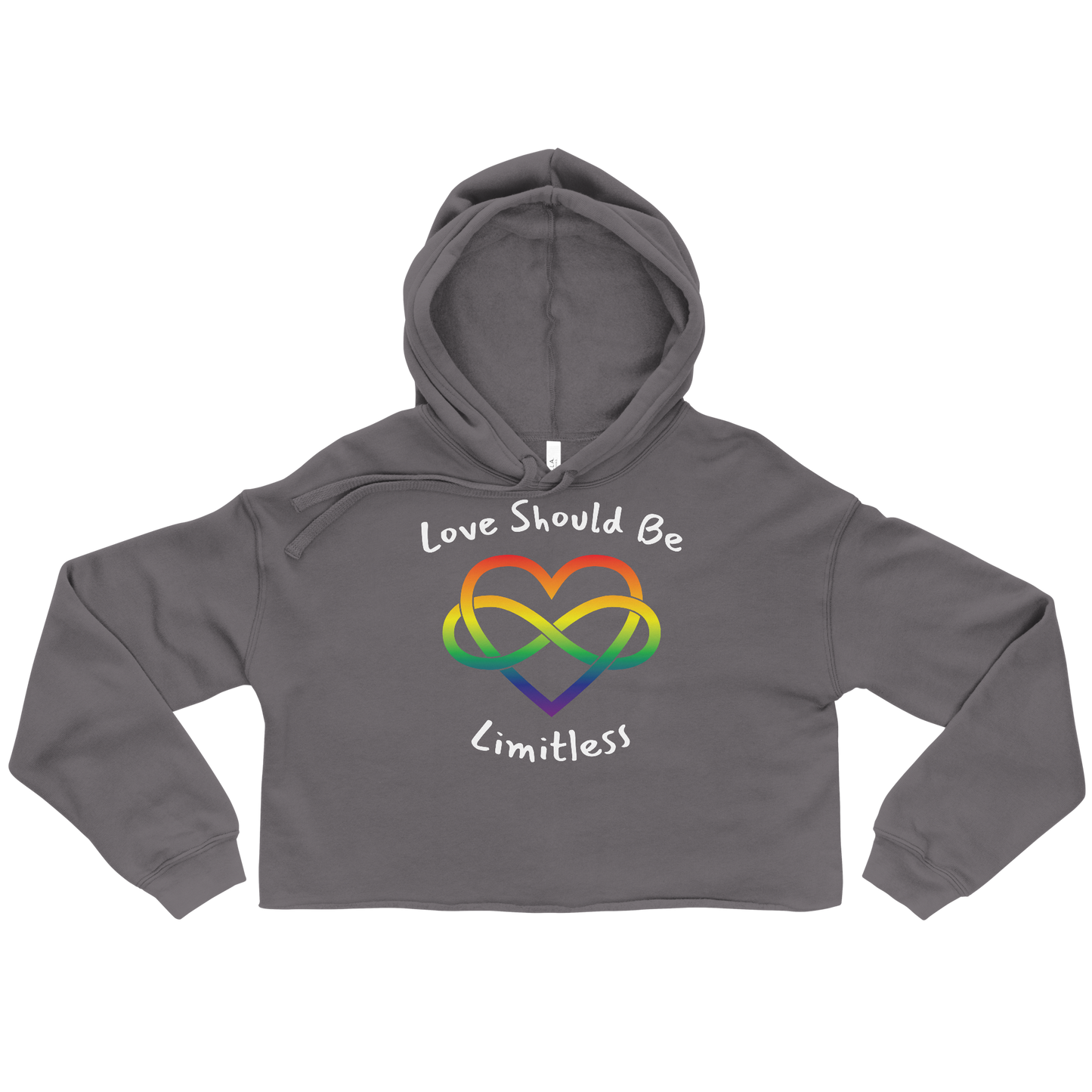 Love Should Be Limitless Crop Hoodie