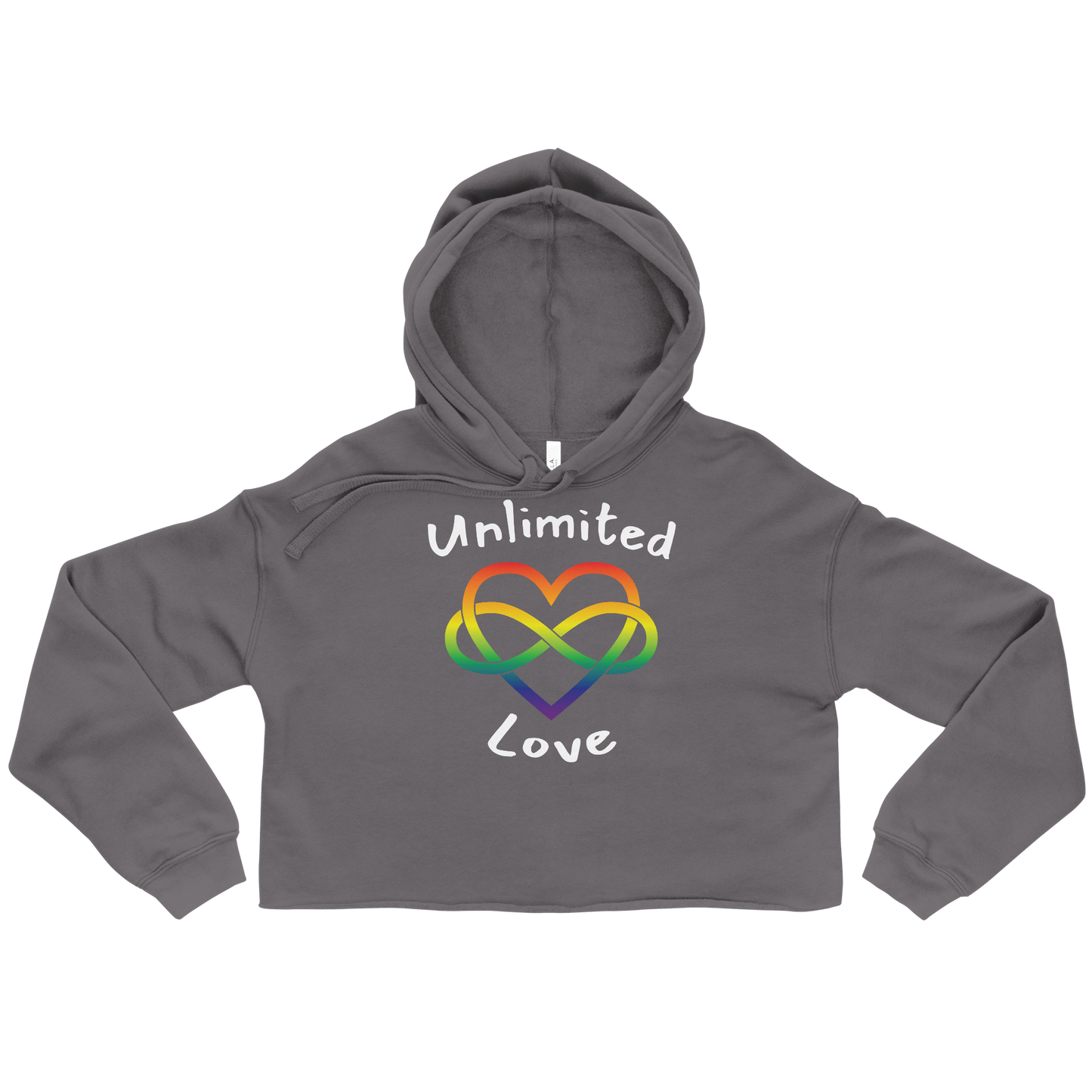 Unlimited Love Crop Hoodie