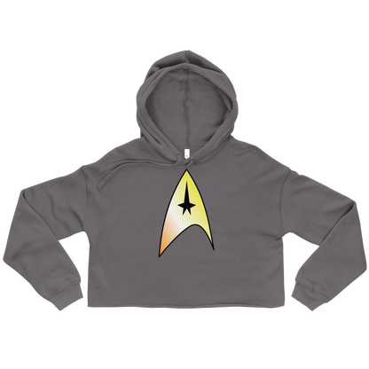 Starfleet Insignia - Maverique Pride Crop Hoodie