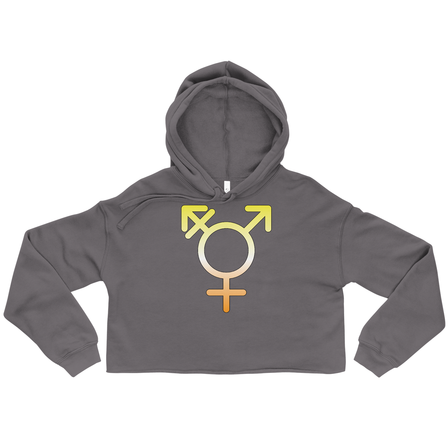 Transgender Symbol - Maverique Pride Crop Hoodie