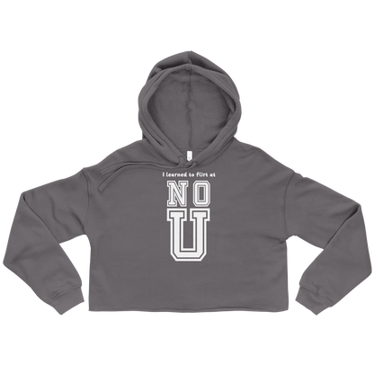 NO U Crop Hoodie