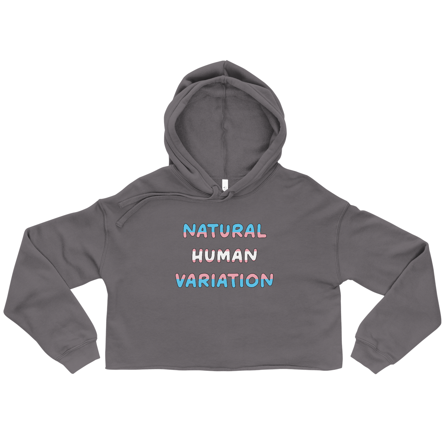 Natural Human Variation Crop Hoodie