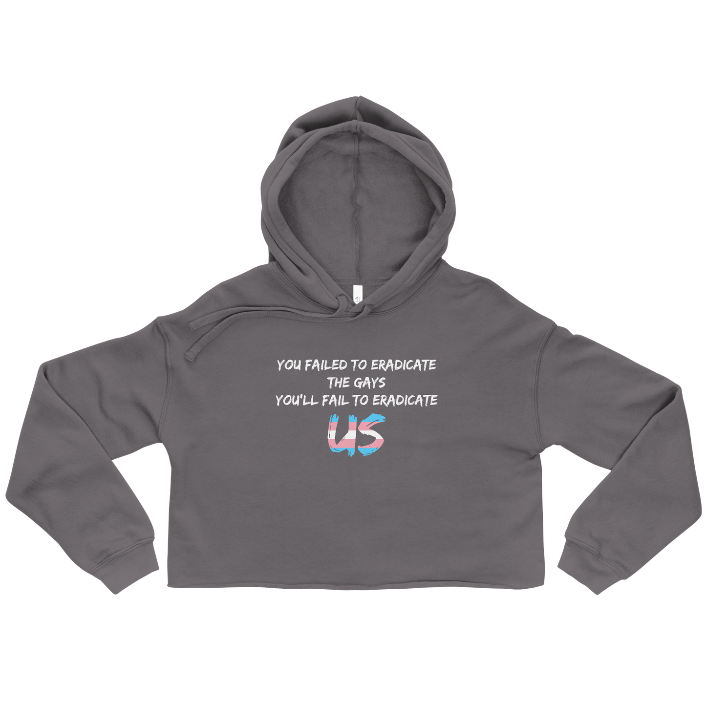 Fail To Eradicate Us Crop Hoodie