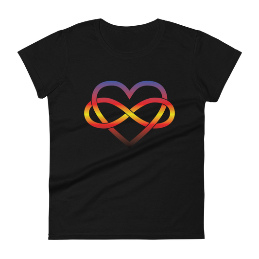 Polyamory Infinity Heart - Polyamory Women's short sleeve t-shirt