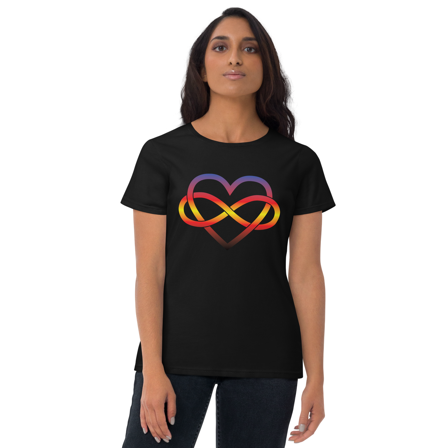 Polyamory Infinity Heart - Polyamory Women's short sleeve t-shirt