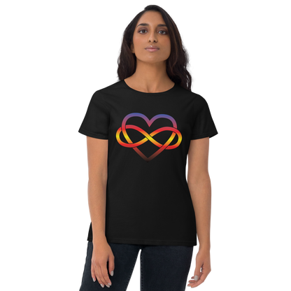 Polyamory Infinity Heart - Polyamory Women's short sleeve t-shirt