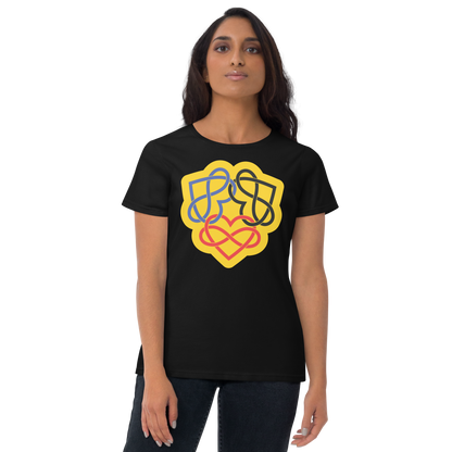 Poly Infinity Hearts Interlocked Women's short sleeve t-shirt