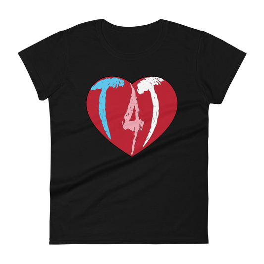 T4T Heart Women's short sleeve t-shirt