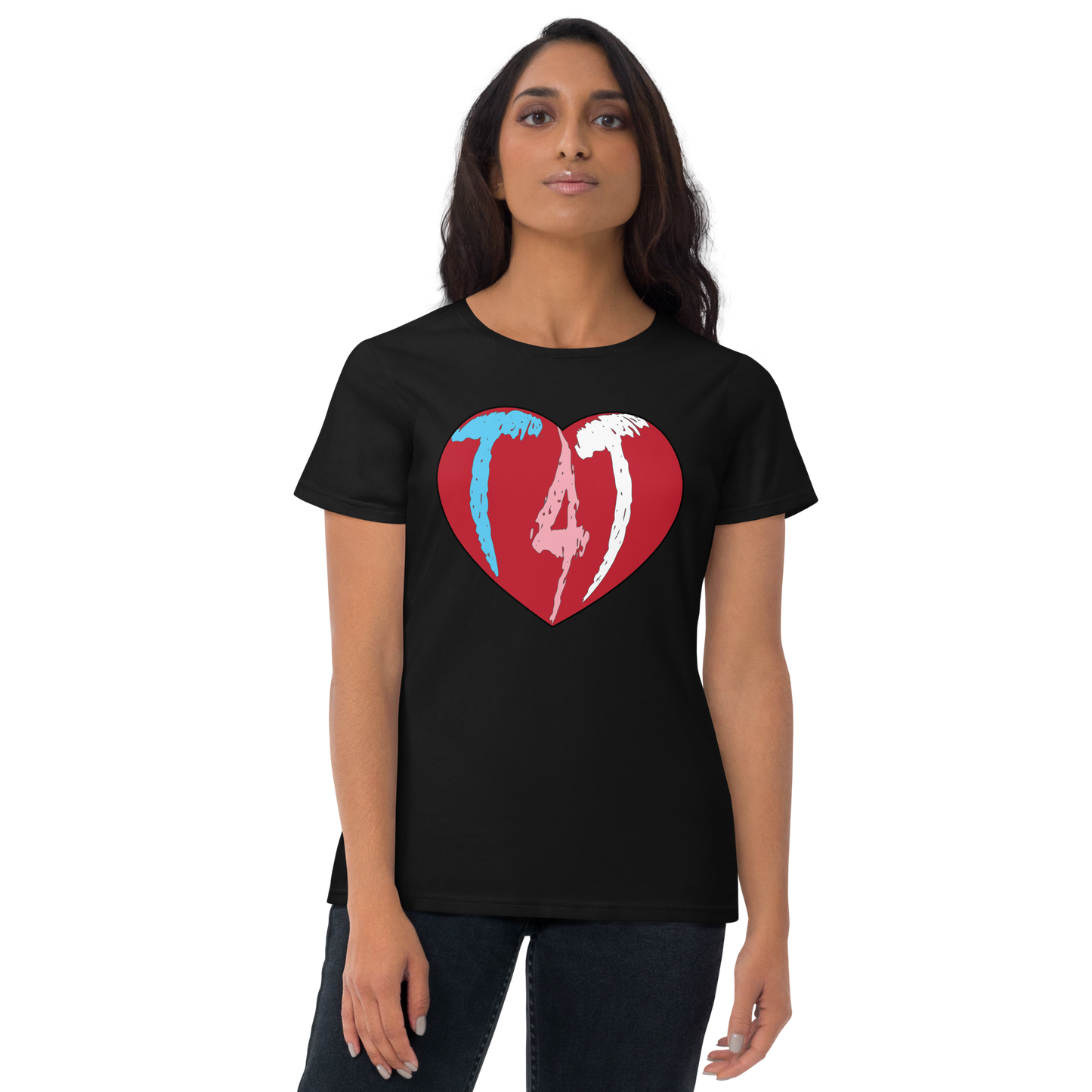 T4T Heart Women's short sleeve t-shirt