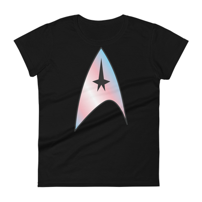 Starfleet Insignia - Trans Pride Women's short sleeve t-shirt