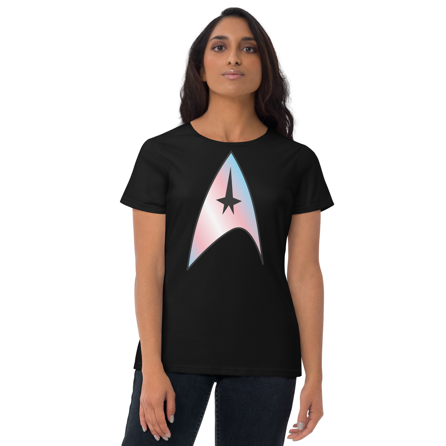 Starfleet Insignia - Trans Pride Women's short sleeve t-shirt