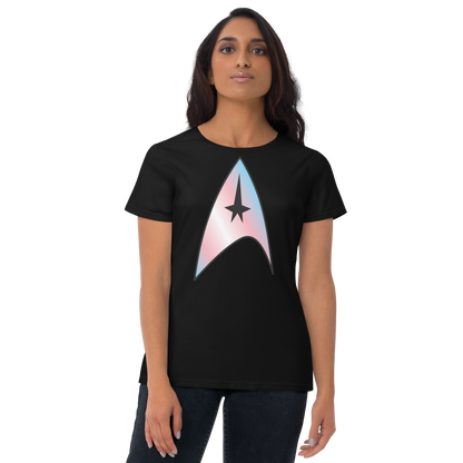 Starfleet Insignia - Trans Pride Women's short sleeve t-shirt