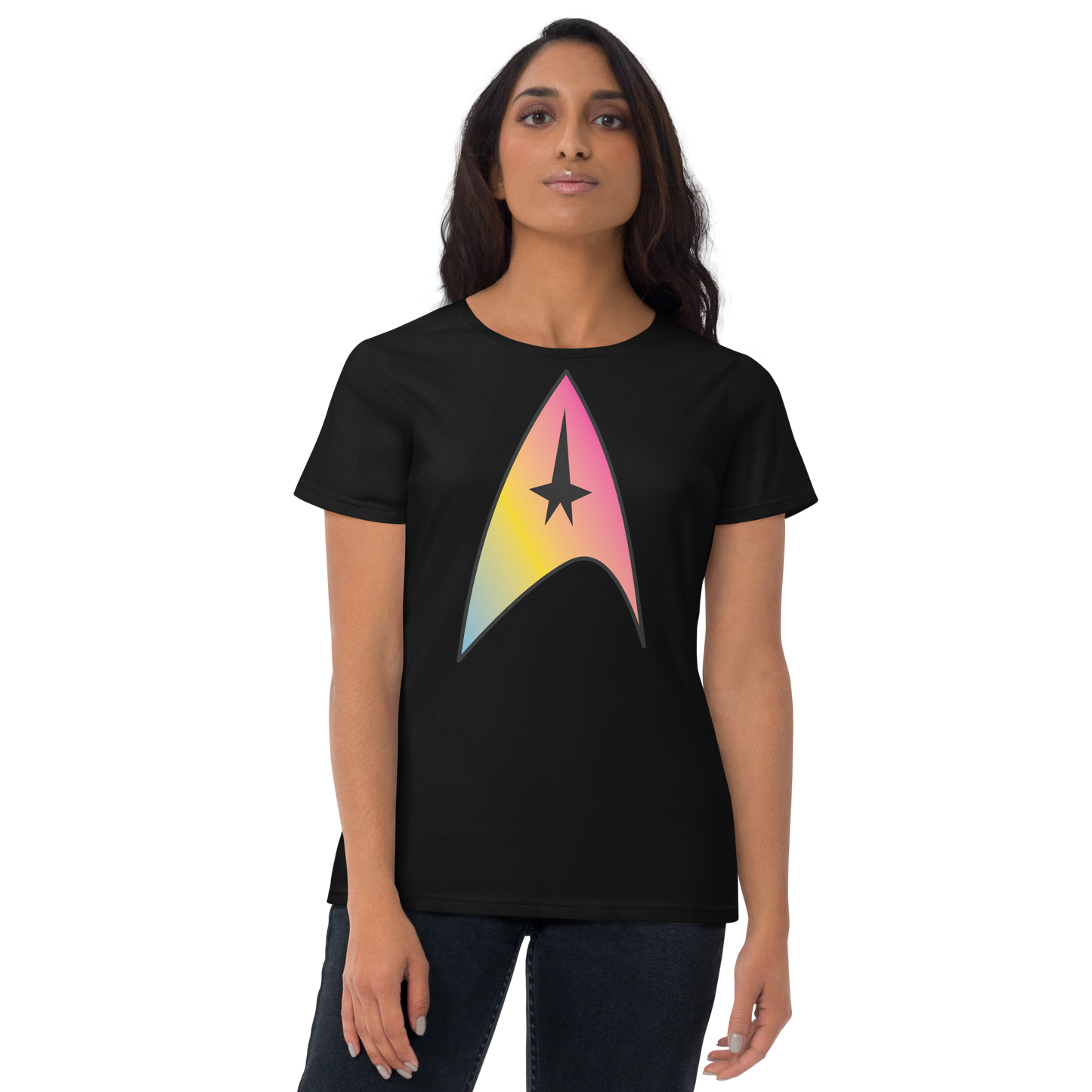 Starfleet Insignia - Pansexual Pride Women's short sleeve t-shirt