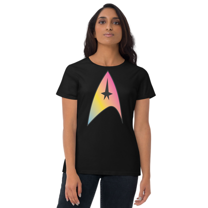 Starfleet Insignia - Pansexual Pride Women's short sleeve t-shirt