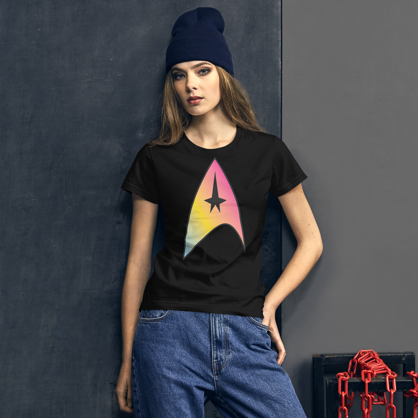 Starfleet Insignia - Pansexual Pride Women's short sleeve t-shirt