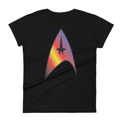 Starfleet Insignia - Polyamory Pride Women's short sleeve t-shirt