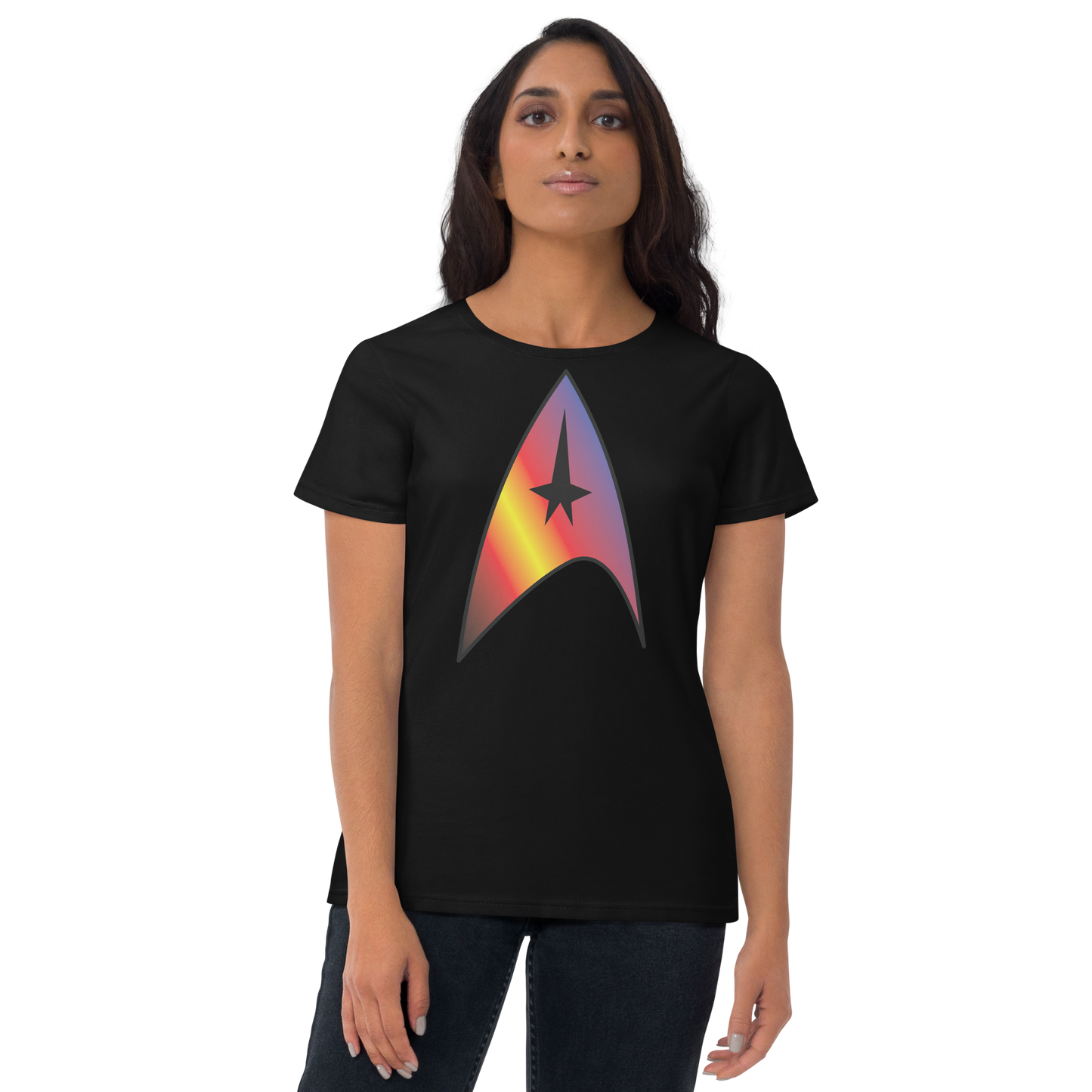 Starfleet Insignia - Polyamory Pride Women's short sleeve t-shirt