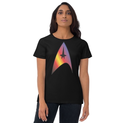 Starfleet Insignia - Polyamory Pride Women's short sleeve t-shirt