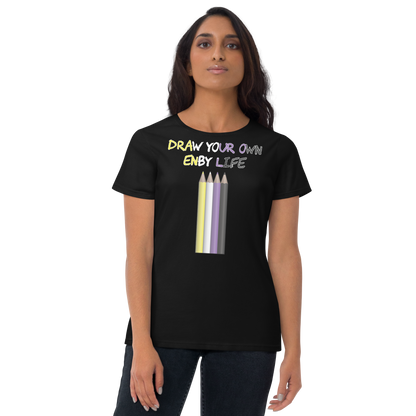 Draw Your Own Enby Life Women's short sleeve t-shirt