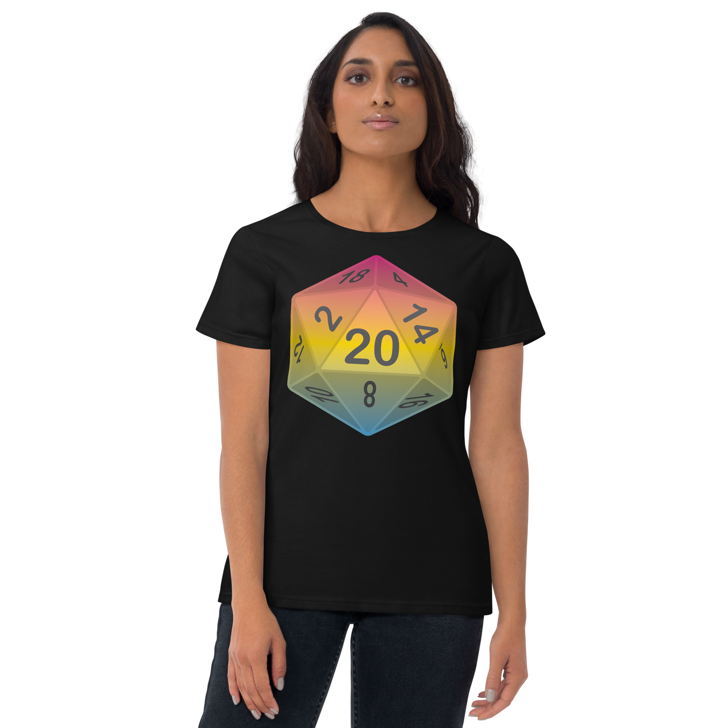 Pride Dice - Pansexual Women's short sleeve t-shirt