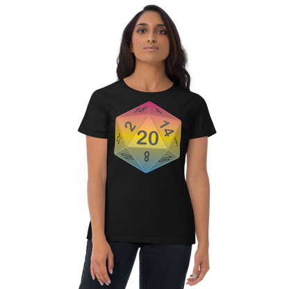 Pride Dice - Pansexual Women's short sleeve t-shirt