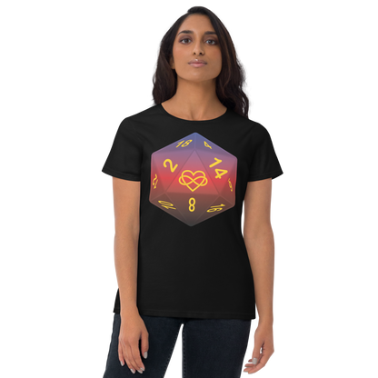 Pride Dice - Polyamory Women's short sleeve t-shirt