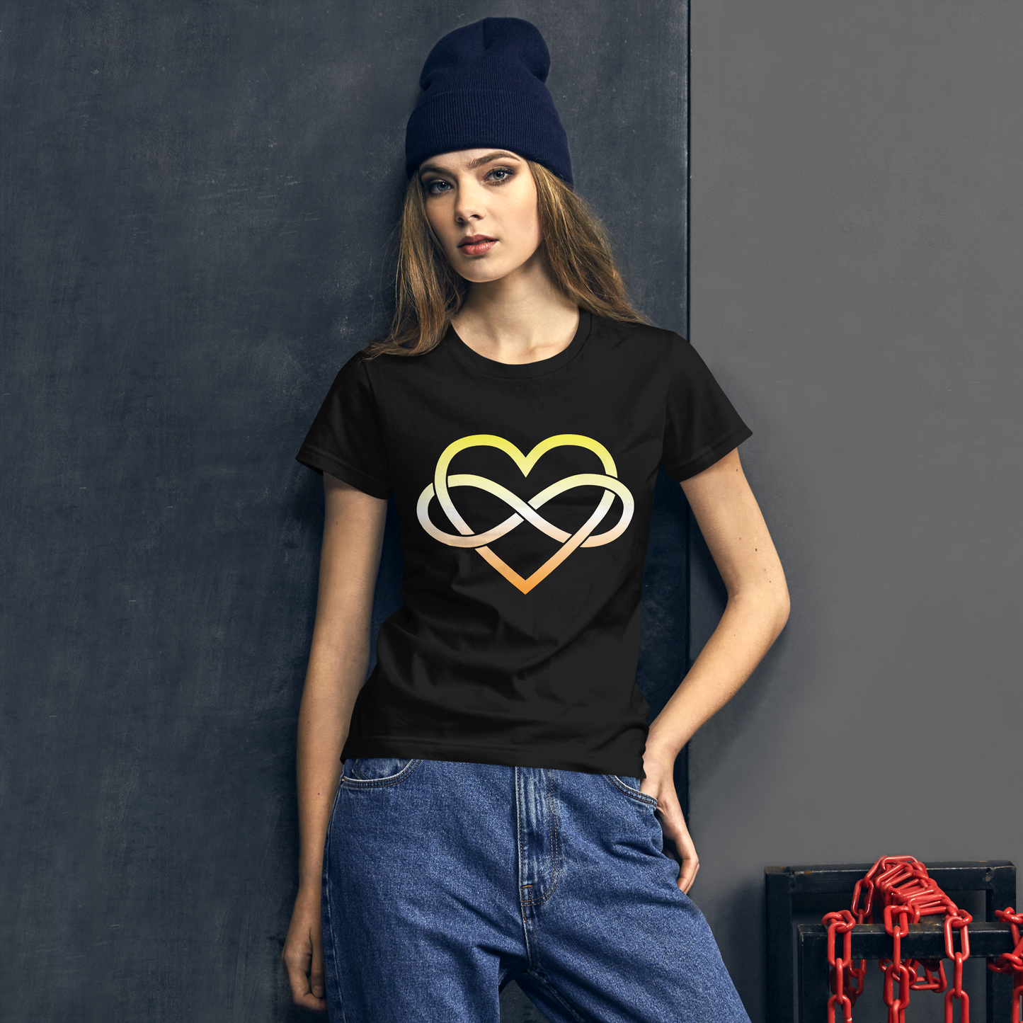 Polyamory Infinity Heart - Maverique Women's short sleeve t-shirt