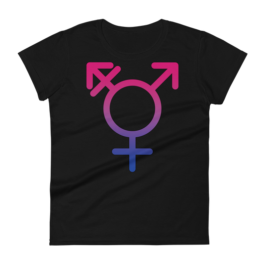 Transgender Symbol - Bisexual Pride Women's short sleeve t-shirt