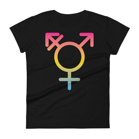 Transgender Symbol - Pansexual Pride Women's short sleeve t-shirt