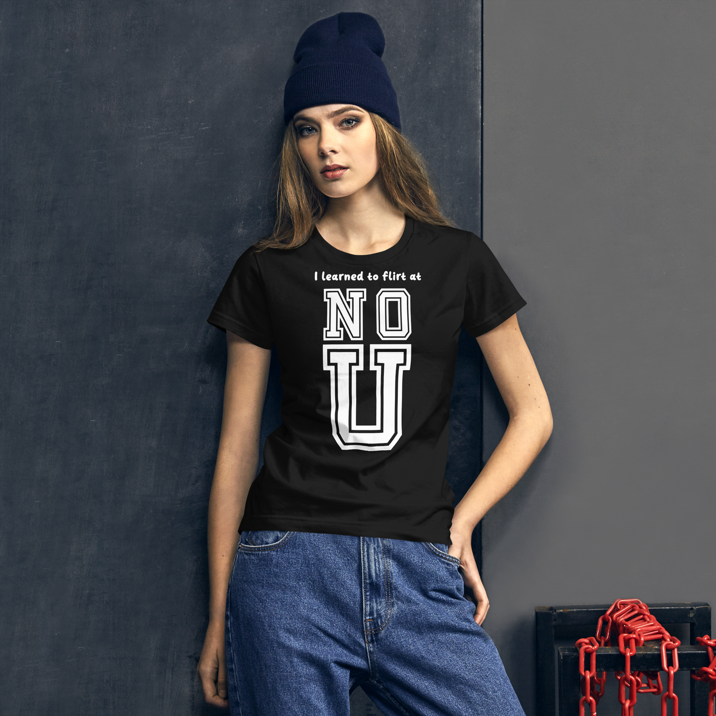 NO U Women's short sleeve t-shirt