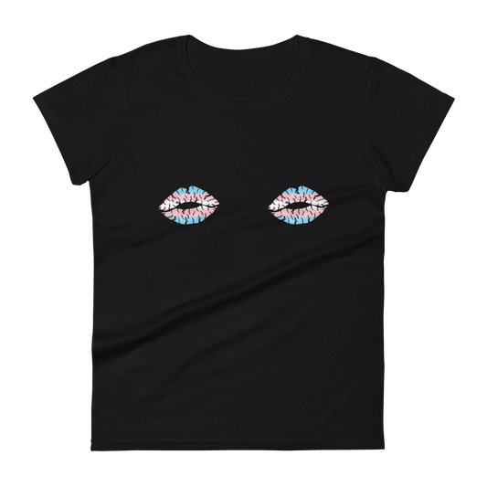 Trans Boob Kisses Women's short sleeve t-shirt