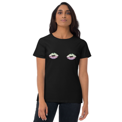 Genderfae Boob Kisses Women's short sleeve t-shirt