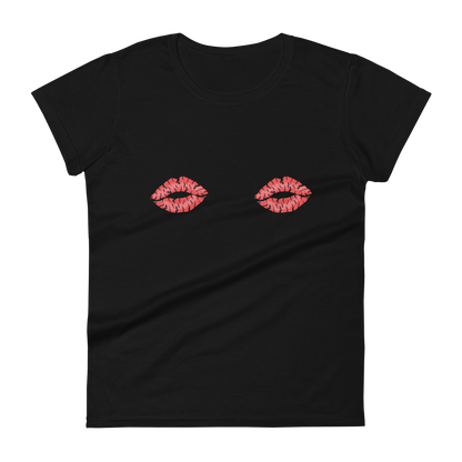 Boob Kisses Women's short sleeve t-shirt