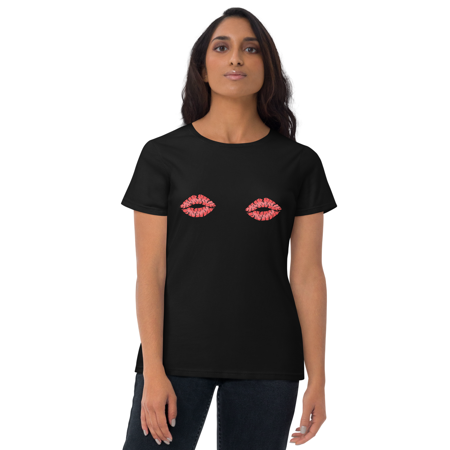 Boob Kisses Women's short sleeve t-shirt