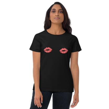 Boob Kisses Women's short sleeve t-shirt